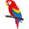 Parrot emoji on Emojione
